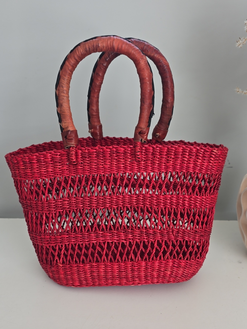 Handmade Small Basket Bag